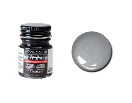 Farba Model Master 1405 - Buffing Gun Metal Metalizer 14.7ml