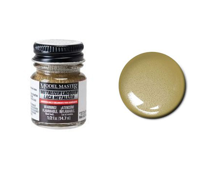 Farba Model Master 1417 - Non-Buffing Brass Metalizer 14.7ml