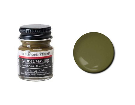 Farba Model Master 1711 - Enamel Olive Drab FS34087 (F) 14.7ml