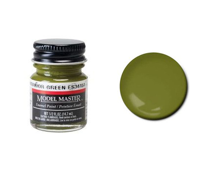 Farba Model Master 1715 - Enamel Interior Green FS34151 (F) 14.7ml