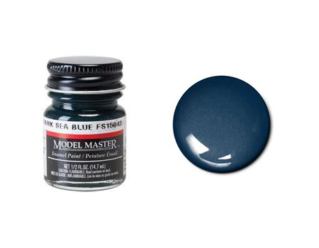Farba Model Master 1717 - Enamel Dark Sea Blue FS15042 (SG) 14.7ml