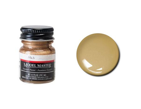 Farba Model Master 1744 - Enamel Gold (SG) 14.7ml