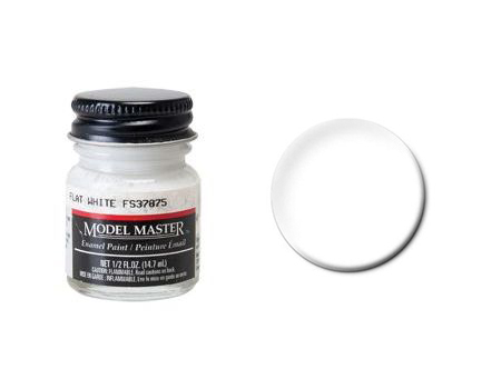 Farba Model Master 1768 - Enamel Flat White FS37875 (F) 14.7ml