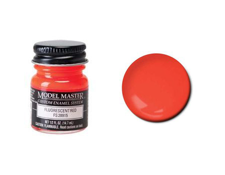 Farba Model Master 1775 - Enamel Fluorescent Red (G) FS28915 14.7ml