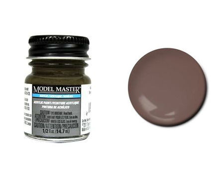 Farba Model Master 4885 - Acryl Railroad Tie Brown (F) 14.7ml