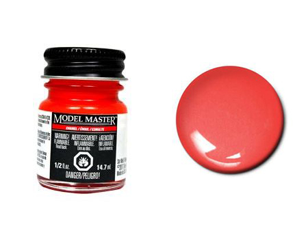 Farba Model Master 2041 - II Enamel Fluorscent Red/Orange FS28913 (SG) 14.7ml