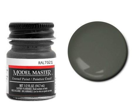 Farba Model Master 2094 - II Enamel Schwarzgrau 39-43 RAL7021 (F) 14.7ml