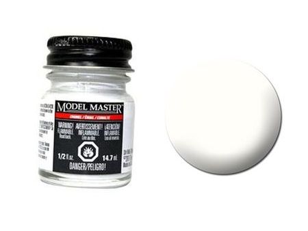 Farba Model Master 2143 - II Enamel Semi-Gloss White RLM21 (SG) 14.7ml