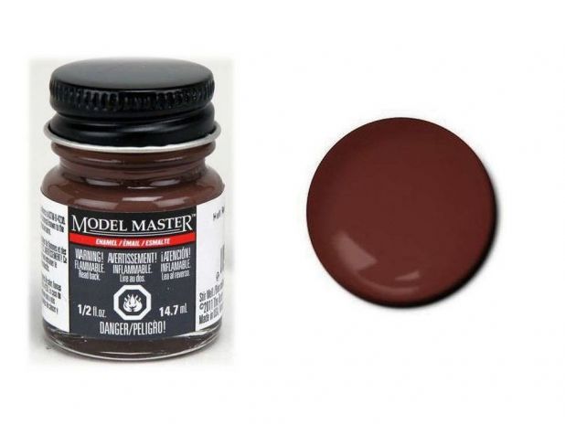 Farba Model Master 2165 - II Enamel Hull Red Schiffsbobenfarbe KMS (SG) 14.7ml