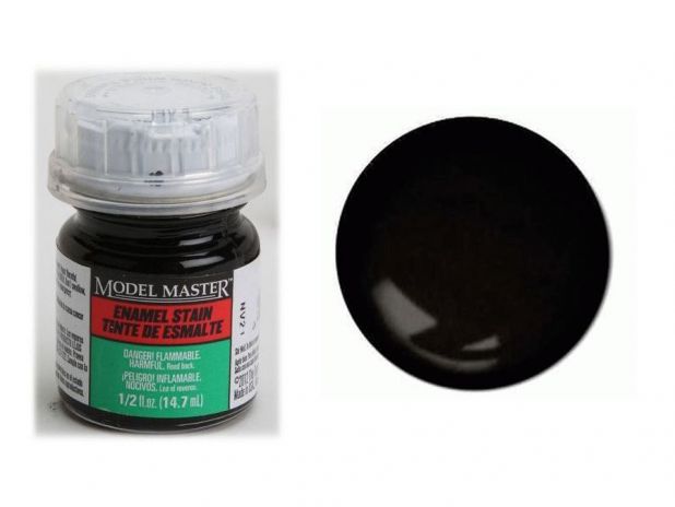 Farba Model Master 2178 - II Enamel Farba uwydatniająca szczegóły - Czarna 14.7ml