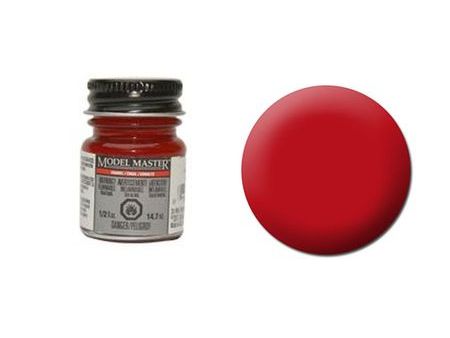 Farba Model Master 2772 - Enamel Fire Red 14.7ml