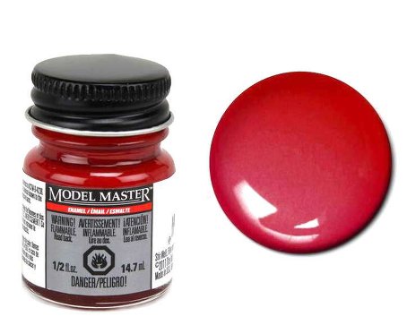 Farba Model Master 2775 - Enamel Bright Red Pearl 14.7ml