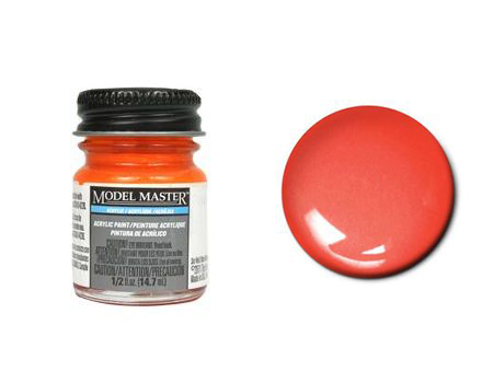 Farba Model Master 4703 - Acryl Flourescent Red FS28915 (SG) 14.7ml