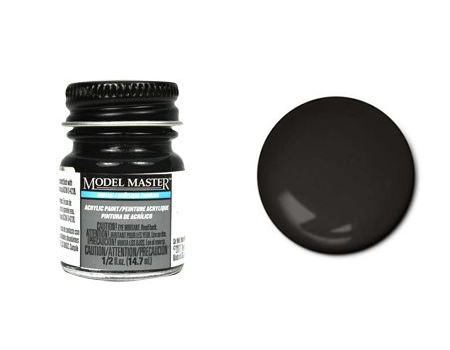 Farba Model Master 4768 - Acryl Flat Black FS37038 (F) 14.7ml