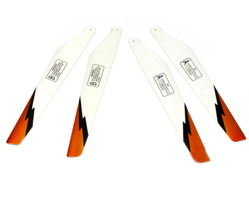 Łopaty Pióra Pomarańczowe 9051-25