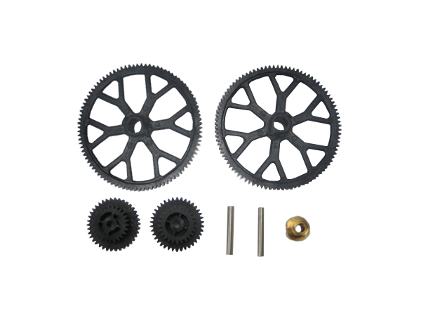 Zębatki Tryby Kpl. Top/bottom main gear - Double Horse 9053-08