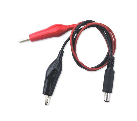 Adapter Krokodylki - Jack 2,1 mm (Graupner/Hitec)