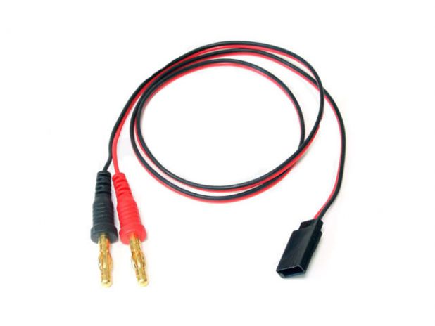 Adapter Banan 4 mm - gniazdo serwa (FUTABA)