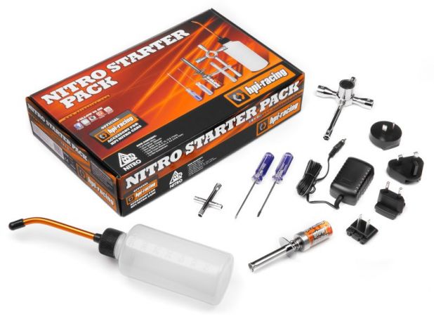 HPI Nitro Starter Pack (EU 2-Pin) Zestaw Startowy 110605