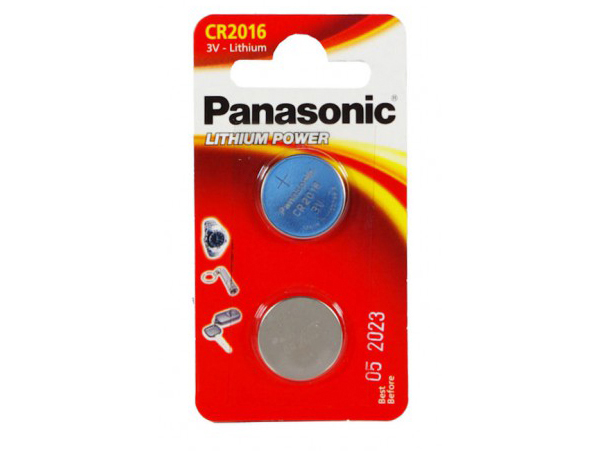Bateria Litowa Panasonic CR2016 3V 2 Sztuki
