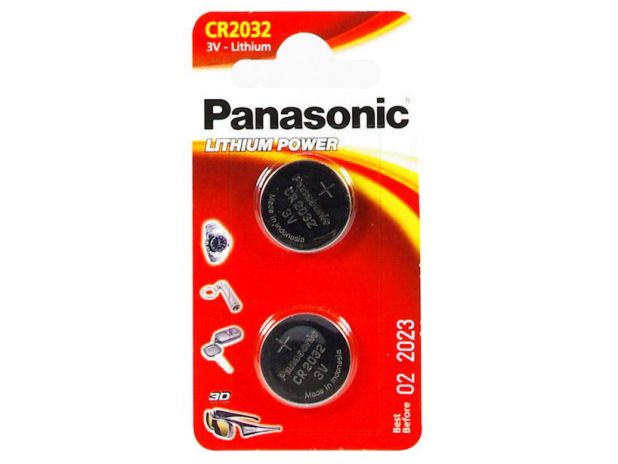 Bateria Litowa Panasonic CR2032 3V 2sztuki