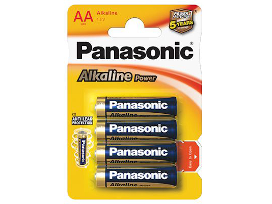 Bateria Alkaiczna Panasonic 1,5V LR6 AA