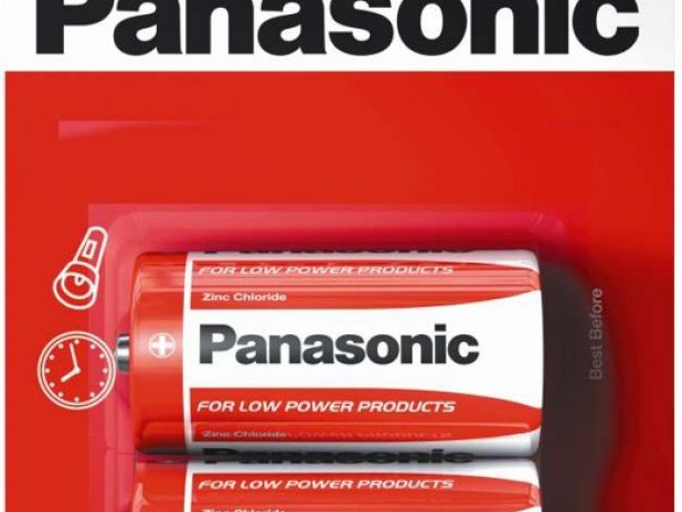 Bateria synowo-węglowa Panasonic 1,5V R14
