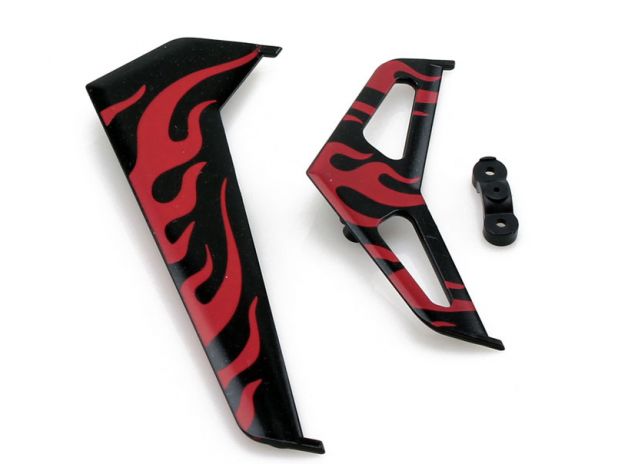 Czerwone Stateczniki Ogona Syma F1 F1-02B