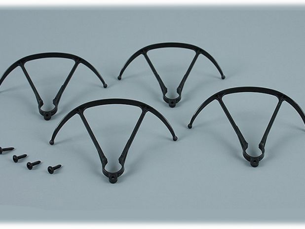 Galaxy Visitor 2 - Komplet Elementów Ochronnych (czarne)