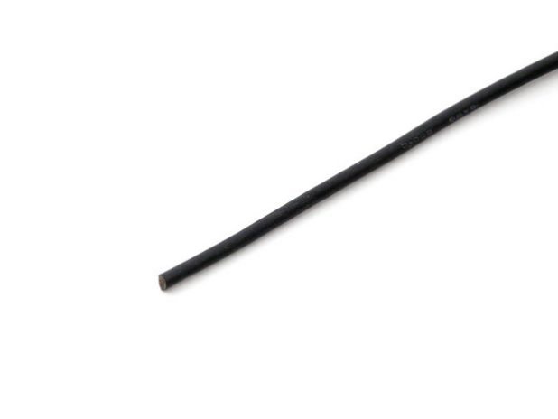 Przewód silikonowy 1,5 mm2 (15AWG) (czarny) 1m.