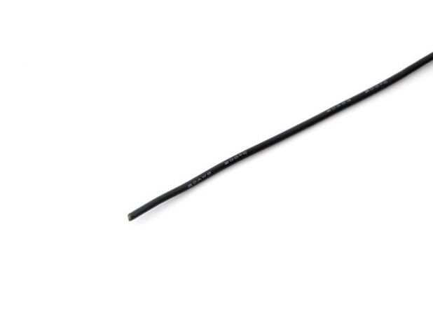 Przewód silikonowy 2,5 mm2 (13AWG) (czarny) 1m.