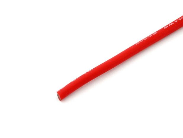 Przewód silikonowy 5,3 mm2 (10AWG) (czerwony) 1m
