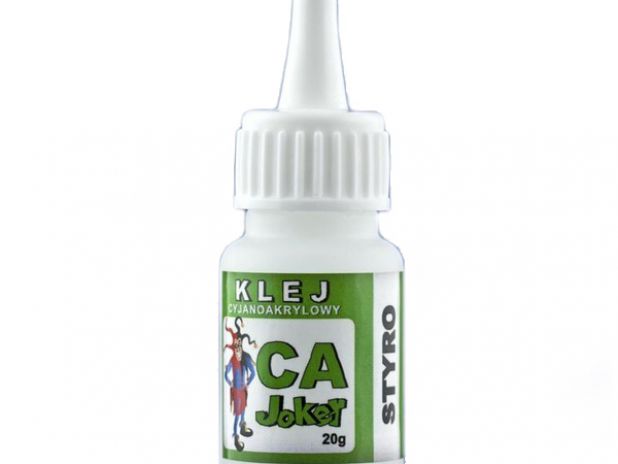 Klej cyjanoakrylowy STYRO 20g. Joker