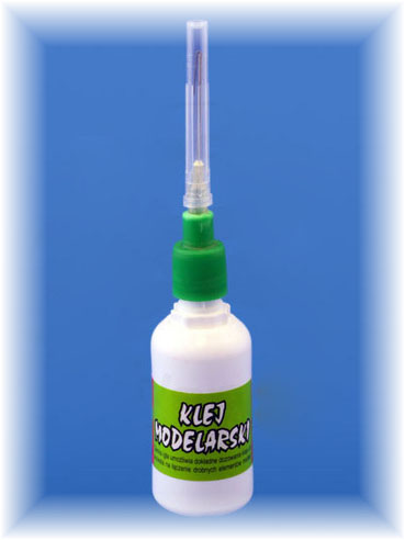 Klej modelarski do polistyrenu (z igłą) 30 ml