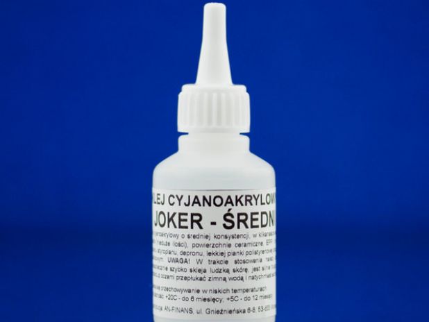 Klej cyjanoakrylowy średni 50g. Joker