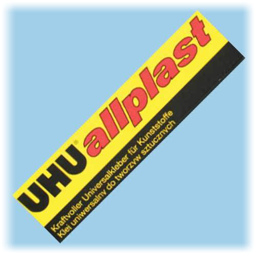 KLEJ MODELARSKI UHU ALLPLAST 30g Do Tworzyw Sztucznych