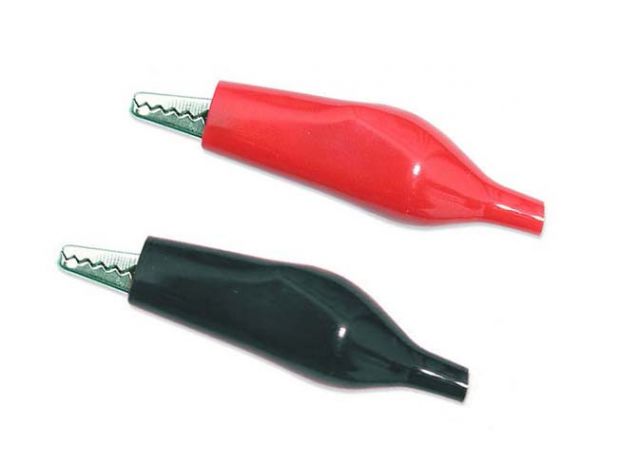 Krokodylki w silikonie (para)