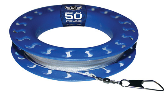 SKYDOG - Uchwyt z linką Flight Ring 50# 300' (91 m)