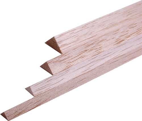 Listwa balsowa trójkątna 10x10x1000 mm