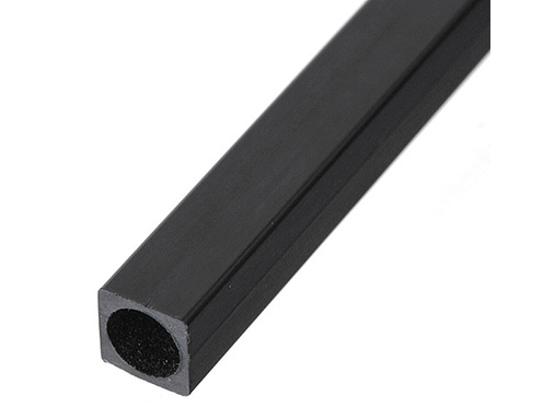 Profil węglowy kwadratowy 3,0/3,0 x 1000 mm, otwór ø2,0 mm