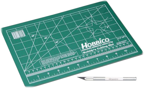 Mata modelarska [228 x 305 mm] + Nóż #1 - HOBBICO