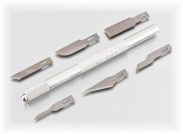 Proedge - Rączka #1 + zestaw 6 ostrzy (#10,#11,#16,#17,#67,#68) [#12064]