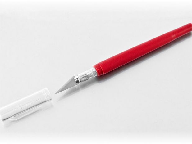 Proedge - Nóż #40 czerwony [#17043]