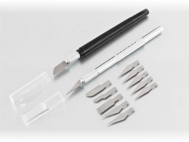 Zestaw noży #1,#3 + 10 ostrzy [#30630] (tuba) - PROEDGE