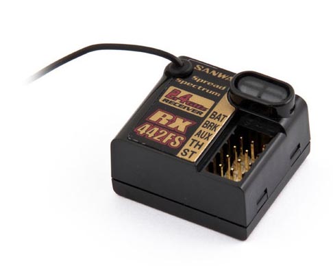 Odbiornik SANWA - RX-442 FS FHSS-2 2,4 GHz