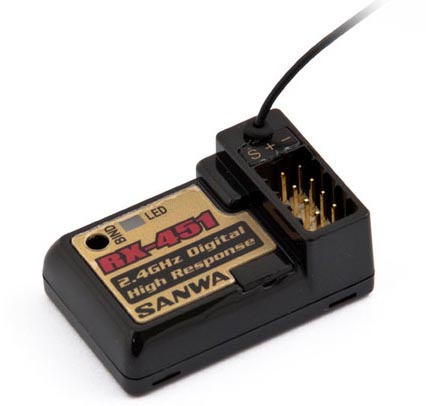 Odbiornik SANWA - RX-451 FHSS-3 2,4 GHz