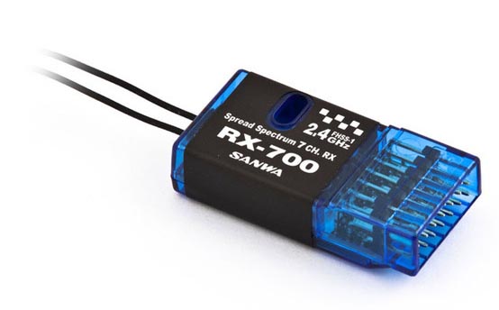 Odbiornik SANWA - RX-700 FHSS-1 2,4 GHz