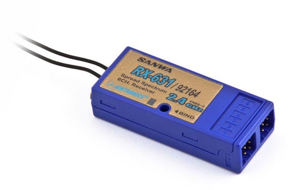 Odbiornik SANWA - RX-631 FHSS-3 2,4 GHz