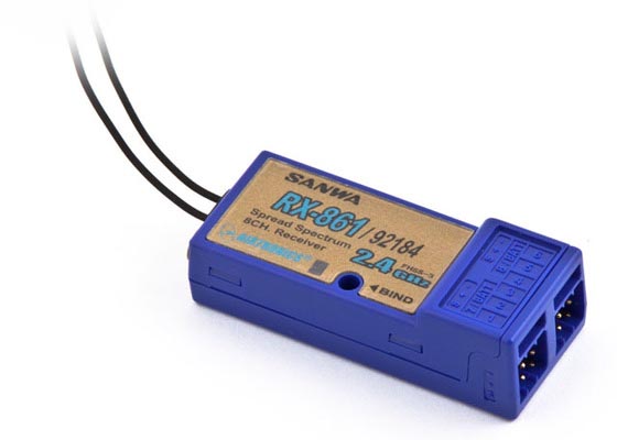 Odbiornik SANWA - RX-861 FHSS-3 2,4 GHz