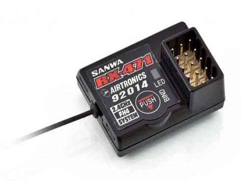 Odbiornik SANWA - RX-471 FHSS-4 2,4 GHz